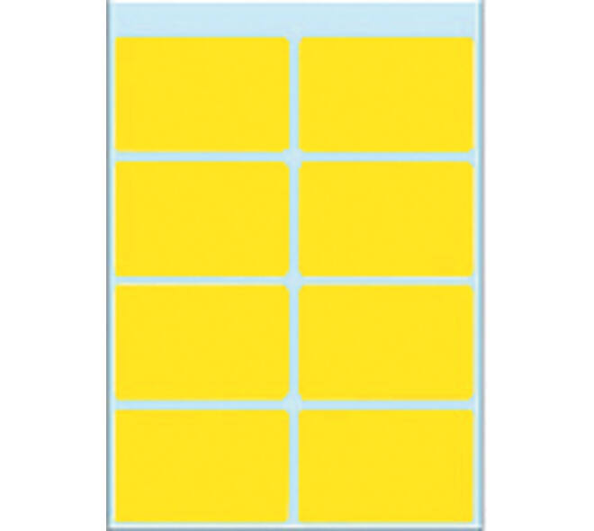 Etiket HERMA 3691 26x40mm geel 40 stuks