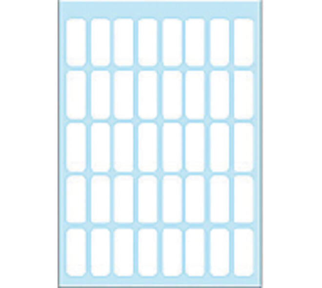 Etiket HERMA 3721 8x20mm wit 280 stuks