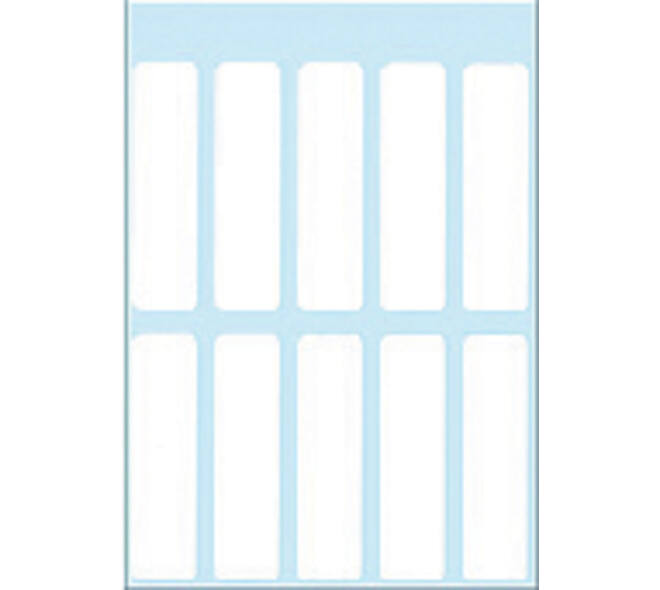 Etiket HERMA 3737 13x50mm wit 70 stuks