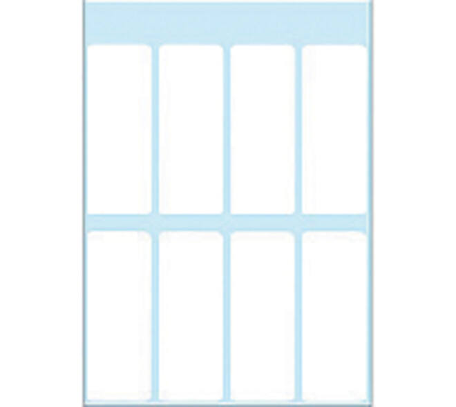 Etiket HERMA 3749 19x50mm wit 56 stuks