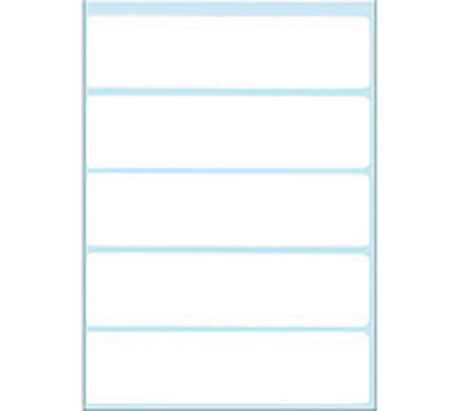 Etiket HERMA 3750 21x80mm wit 35 stuks