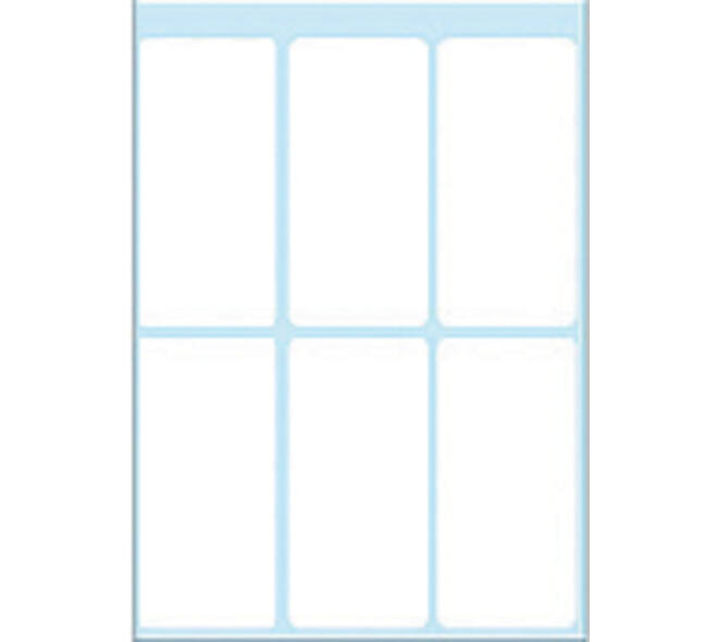 Etiket HERMA 3754 54x26mm wit 42 stuks