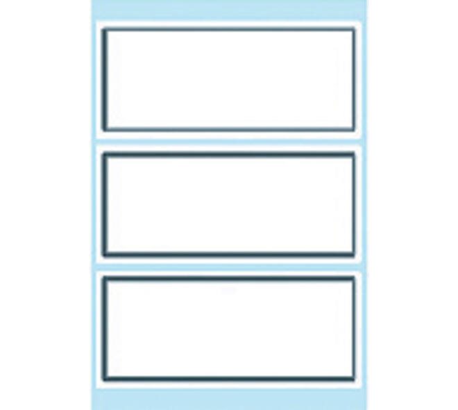 Etiket HERMA 5711 36x80mm schrift grijs kader 18 stuks