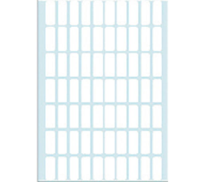 Etiket HERMA 2320 8x20mm wit 2240 stuks