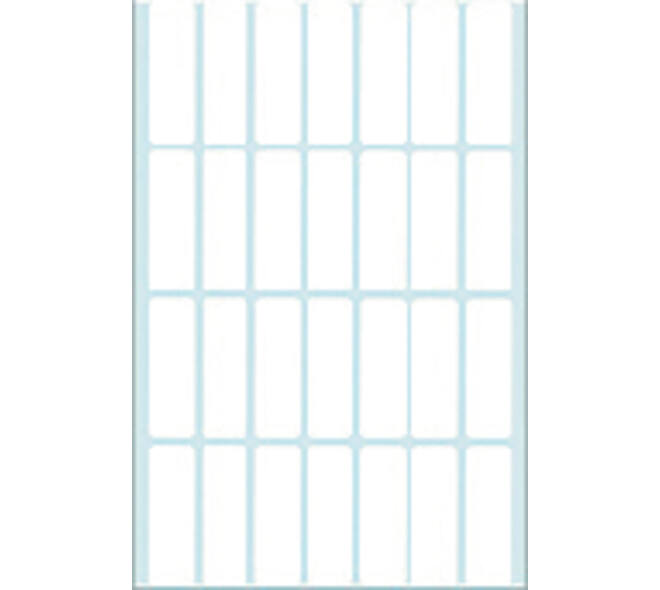 Etiket HERMA 2360 13x40mm wit 896 stuks