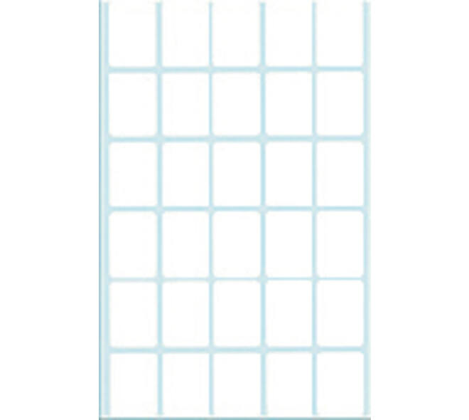 Etiket HERMA 2390 19x27mm wit 960 stuks