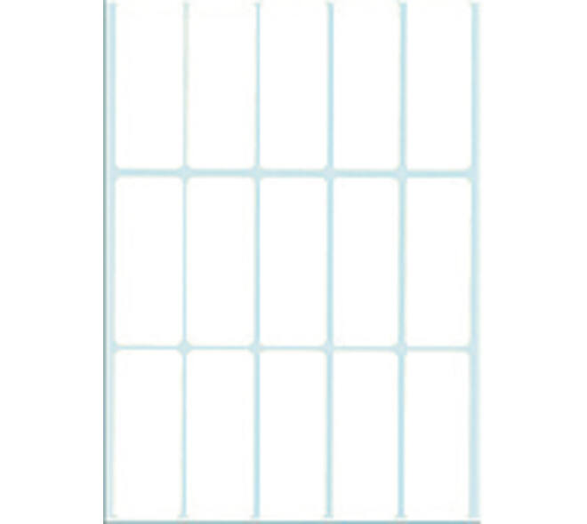 Etiket HERMA 2410 20x50mm wit 480 stuks