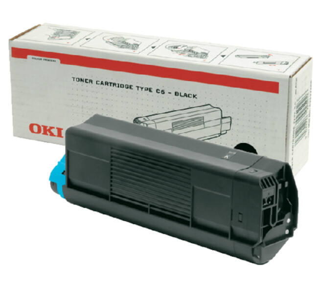 Toner Oki 44574702 zwart