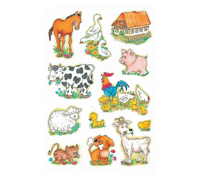 Etiket HERMA 5419 boerderijdieren