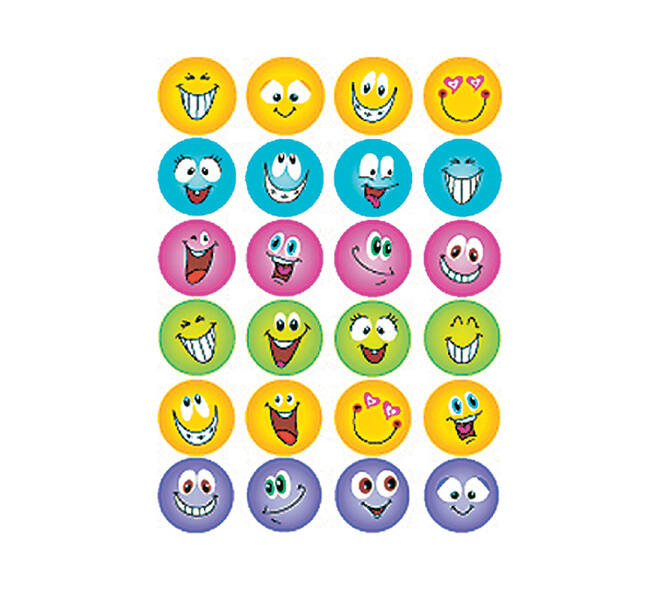 Etiket HERMA 6818 smiley glitter folie