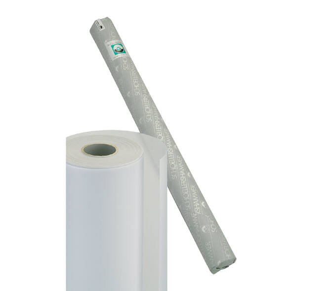 Tekenpapier Schoellershammer 91cmx20m 80-85gr transparant