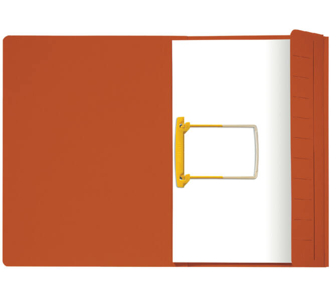 Combimap Secolor folio 1 klep recycled 250gr rood