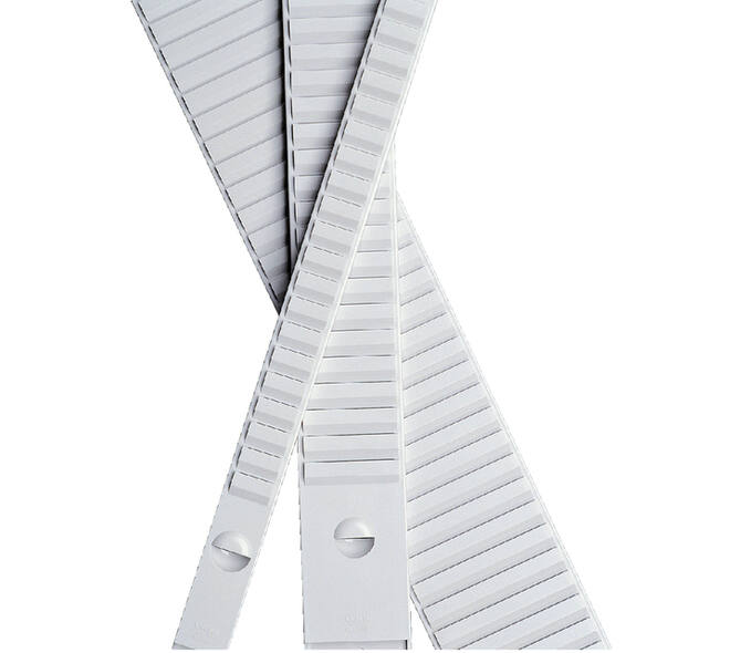 Planbordelement Djois formaat 3 77mm 50 sleuven grijs