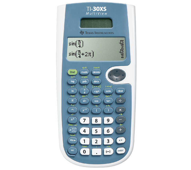 Rekenmachine TI-30XS solar multiview