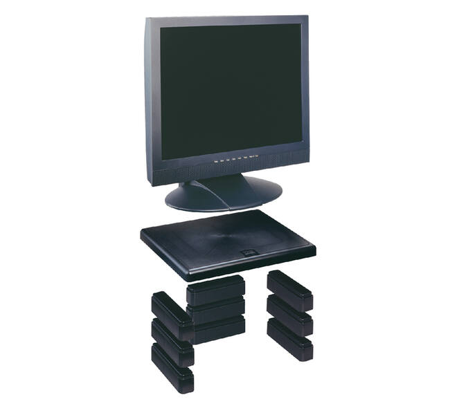Monitorstandaard Quantore 30kg zwart