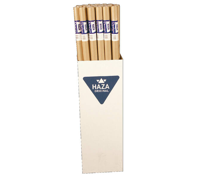 Inpakpapier HAZA Kraft gestreept 60gr 100cmx5m op rol