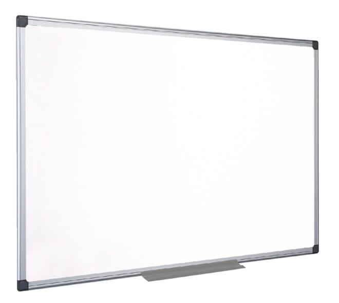 Whiteboard Quantore 90x120cm magnetisch gelakt staal