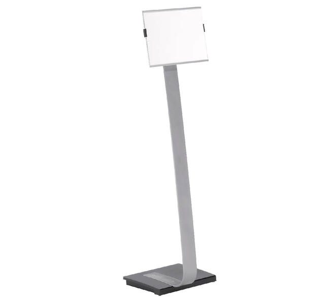 Folderstandaard Durable 4812 vloerstandaard A4 aluminium