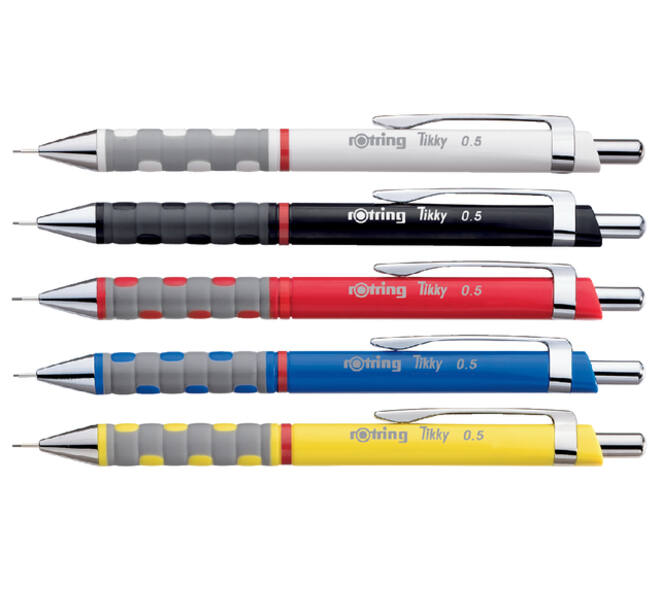 Vulpotlood rOtring Tikky 0.5mm zwart