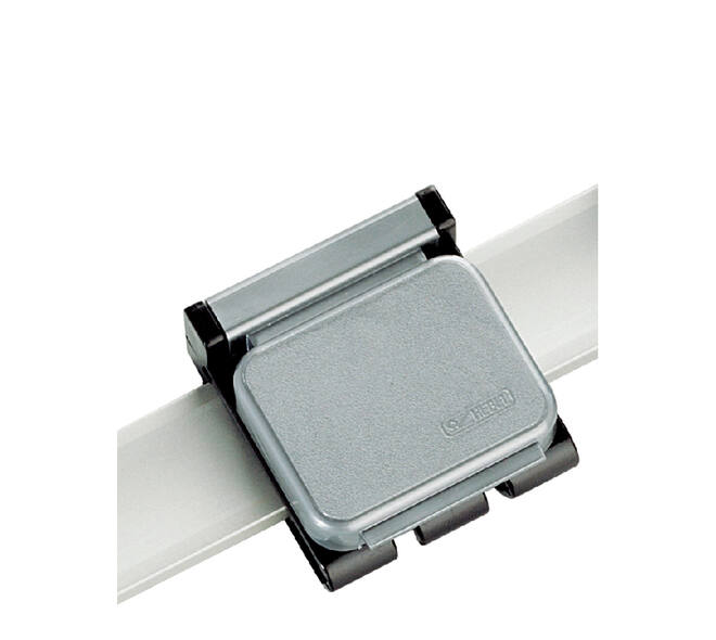 Klemboy MAUL 62630 magnetisch verschuifbaar grijs