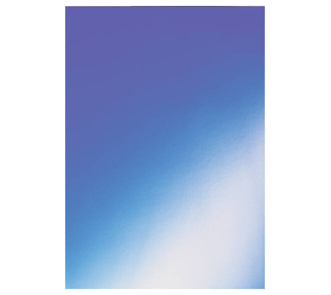 Voorblad GBC A4 chromo karton 250gr blauw 100 stuks