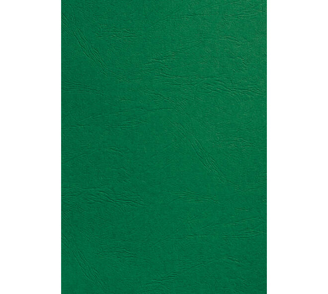 Voorblad GBC A4 lederlook groen 100 stuks