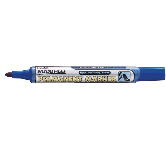 Viltstift Pentel NLF50 Maxiflo rond 1mm blauw