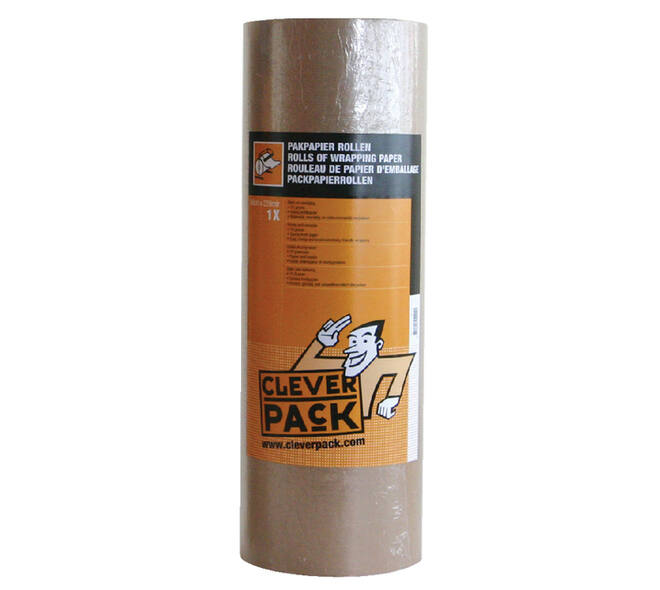 Inpakpapier CleverPack kraft 70gr 500mmx220m