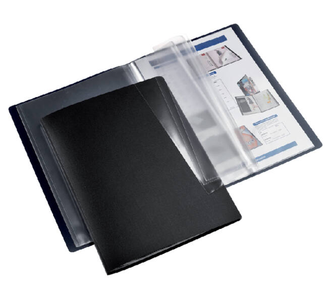 Showmap Europel flexibel A4 30-tassen zwart