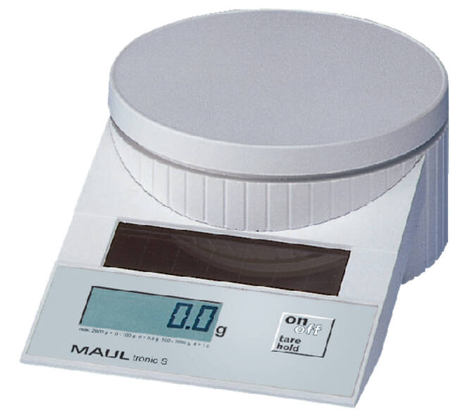 Briefweger MAUL Tronic solar tot 2000 gram wit