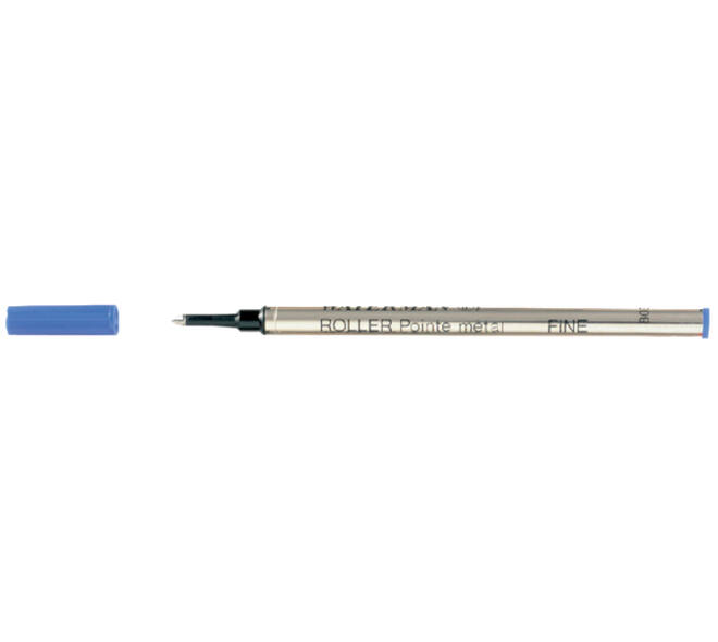 Rollerpenvulling Waterman fijn blauw blister à 1 stuk