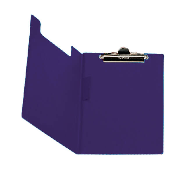 Klembordmap Bantex met klem en penlus donkerblauw
