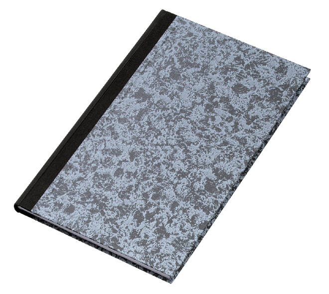 Notitieboek Djois Atlanta Excellent genaaid 330x205mm 96 blz lijn grijs gewolkt