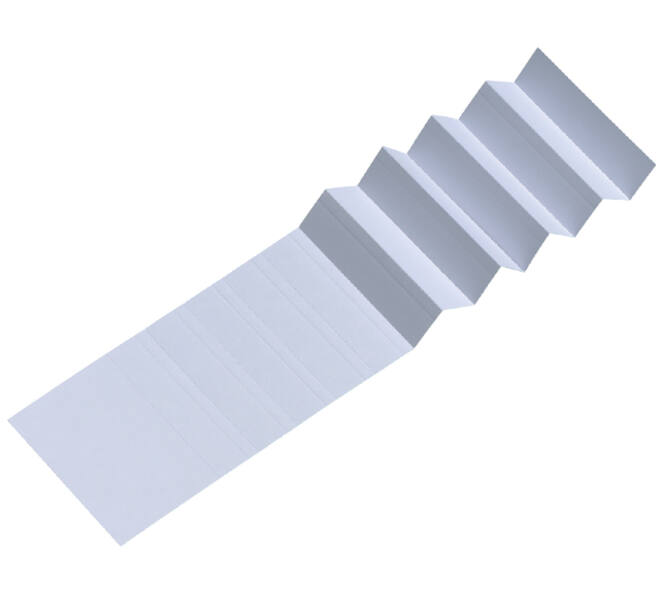 Ruiterstrook voor Djois Alzicht hangmappen 65mm wit 25 stuks