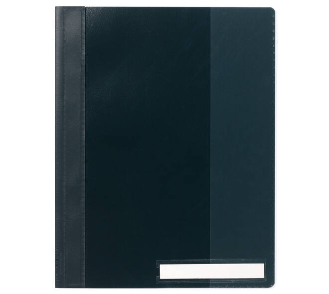 Snelhechter Durable A4 PVC extra breed zwart