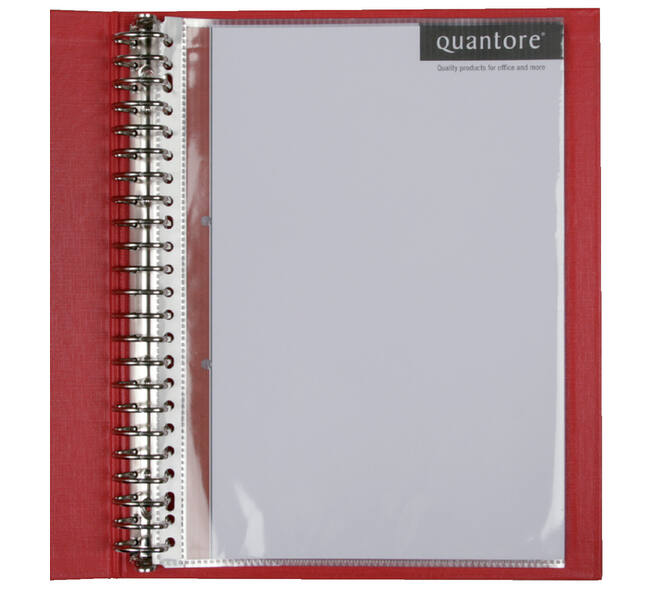 Showtas Quantore A4 23-gaats PP 0.08 glad 25 stuks