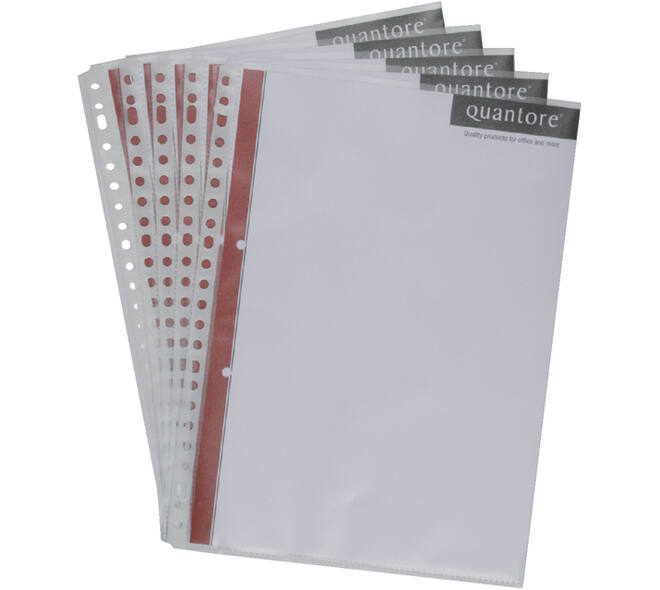 Showtas Quantore A4 23-gaats PP 0.08 nerf 25 stuks