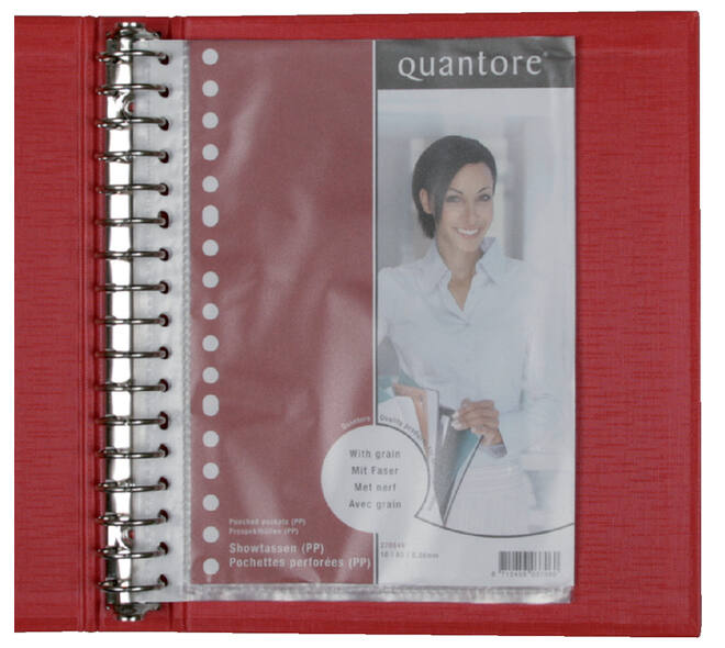 Showtas Quantore A5 17-gaats PP 0.06mm nerf 10 stuks