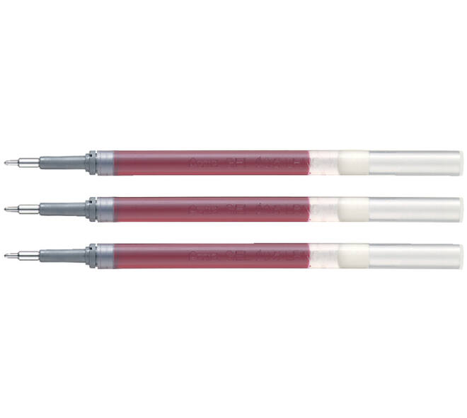 Gelschrijvervulling Pentel LR7 Energel medium rood