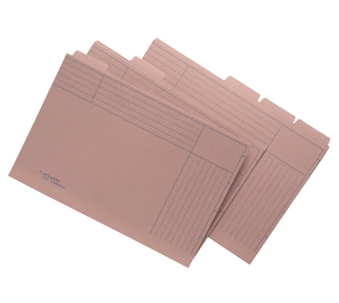 Binnenmap Djois met tabs folio beige