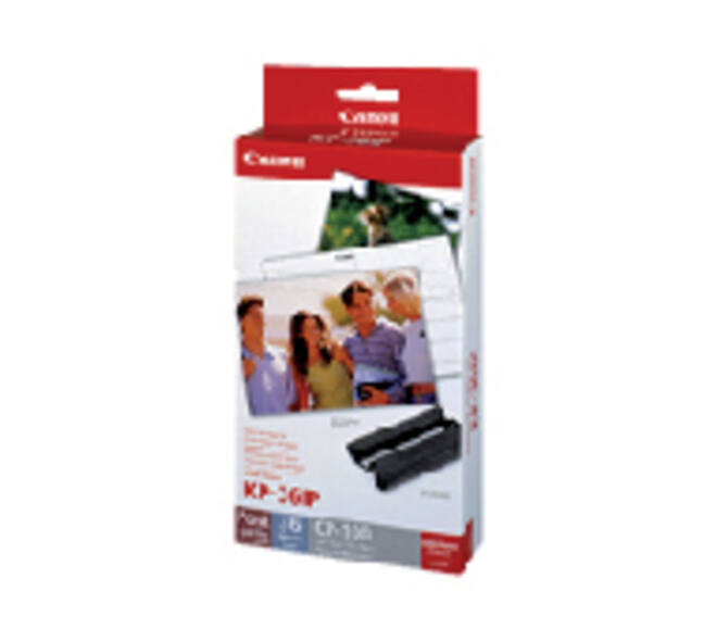 Inkjetpapier Canon KP-36IP 10x15cm 36 vel