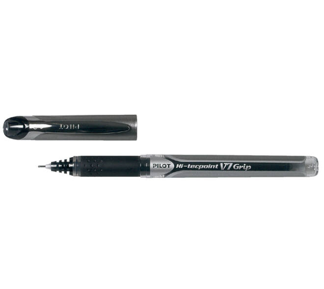 Rollerpen PILOT Hi-Tecpoint Grip V7 medium zwart