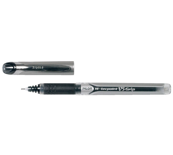 Rollerpen PILOT Hi-Tecpoint Grip V5 fijn zwart