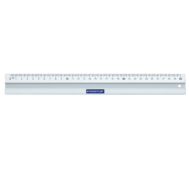 Liniaal Staedtler 563 300mm metaal
