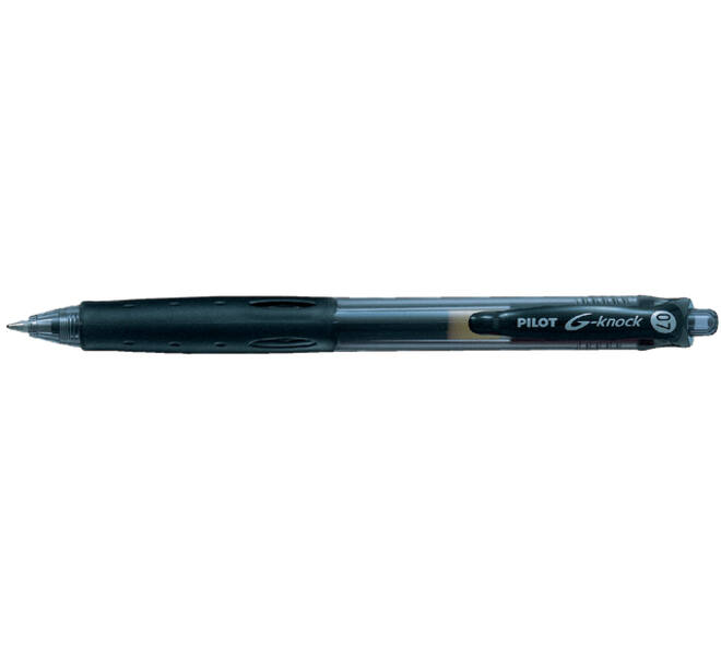 Gelschrijver PILOT Begreen G-knock medium zwart