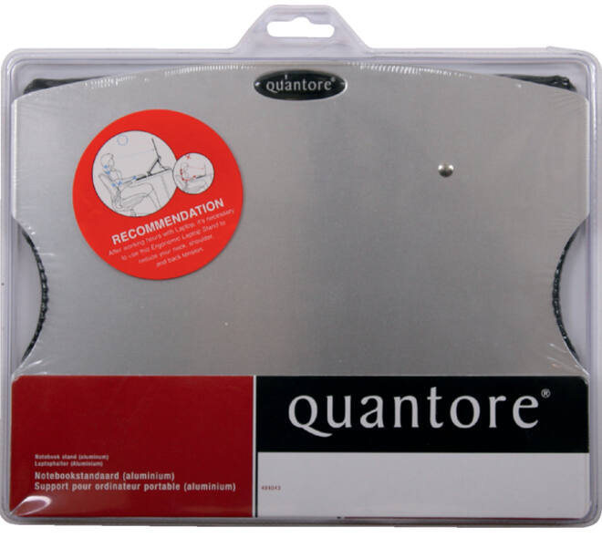 Laptopstandaard Quantore verstelbaar aluminium
