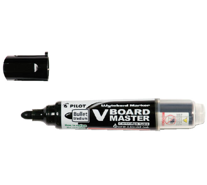 Whiteboardmarker PILOT Begreen rond medium zwart