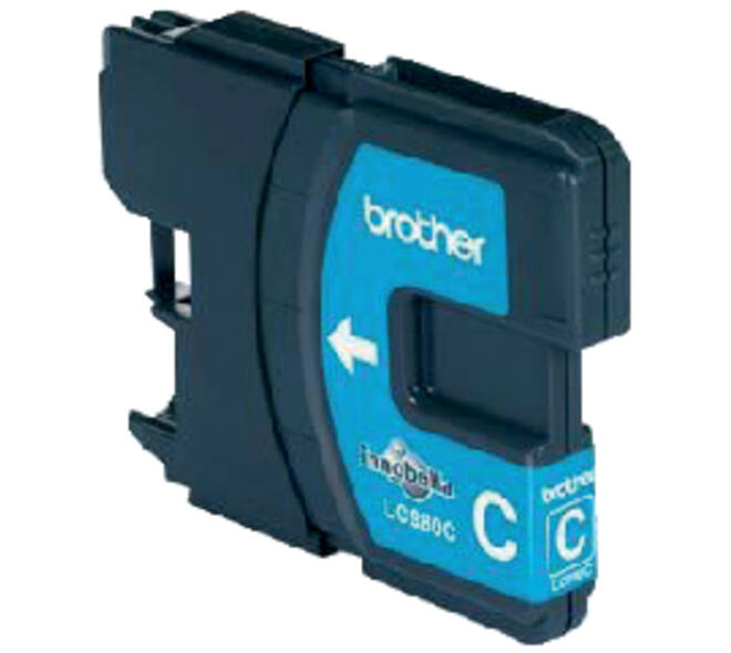 Inktcartridge Brother LC-980C blauw