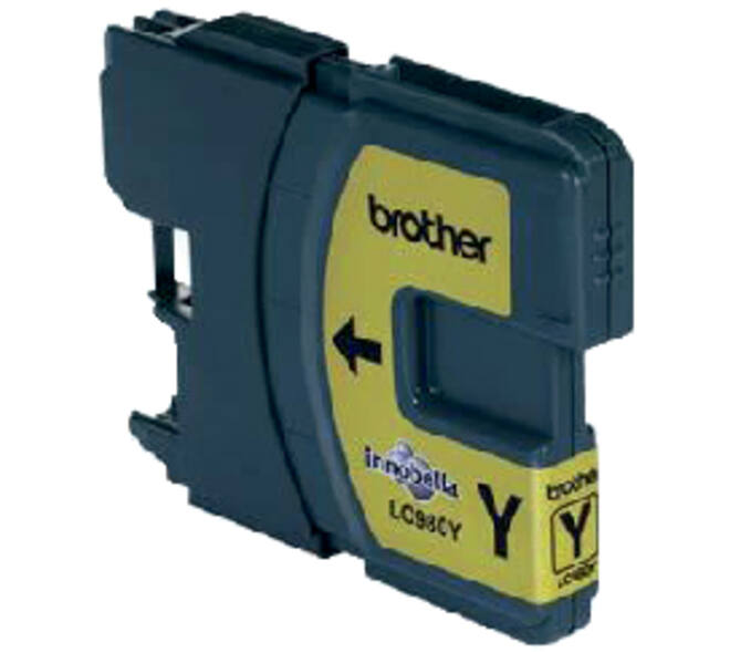 Inktcartridge Brother LC-980Y geel