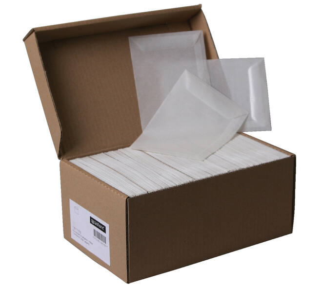 Envelop Quantore loonzak 65x105 50gr pergamijn 1000 stuks